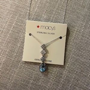 Macy’s Sterling Silver Necklace